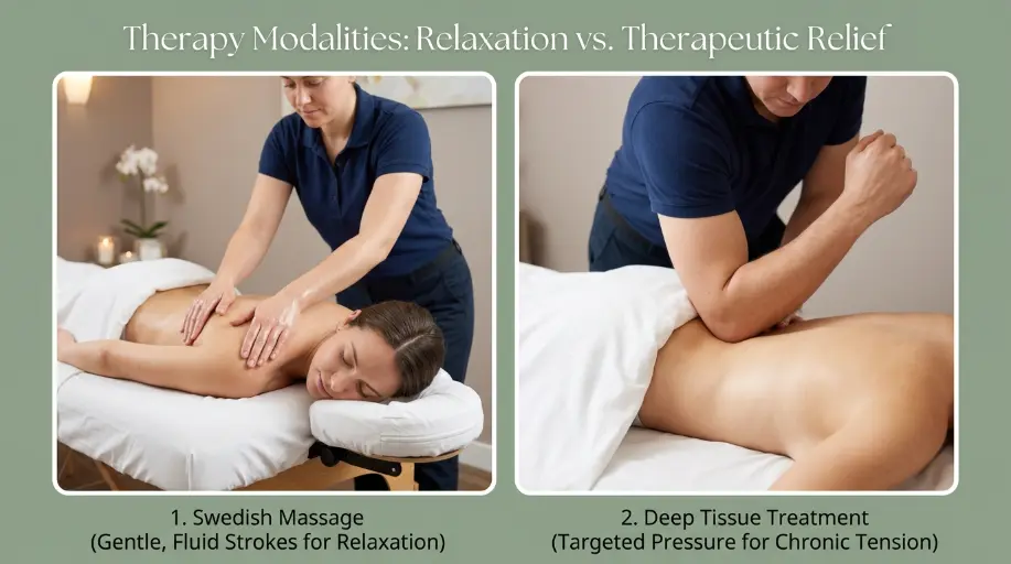 Client receiving a holistic full body massage near me inside a multi-disciplinary beauty parlour salon hub in Western Sydney.