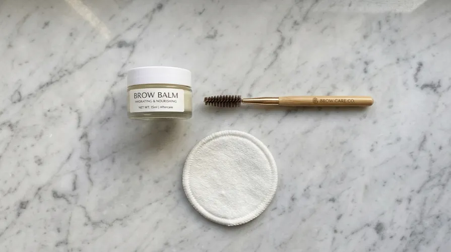 Matching best brow tint colour to skin tone